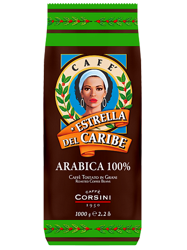 Кофе в зернах Caffe Corsini Estrella Del Caribe